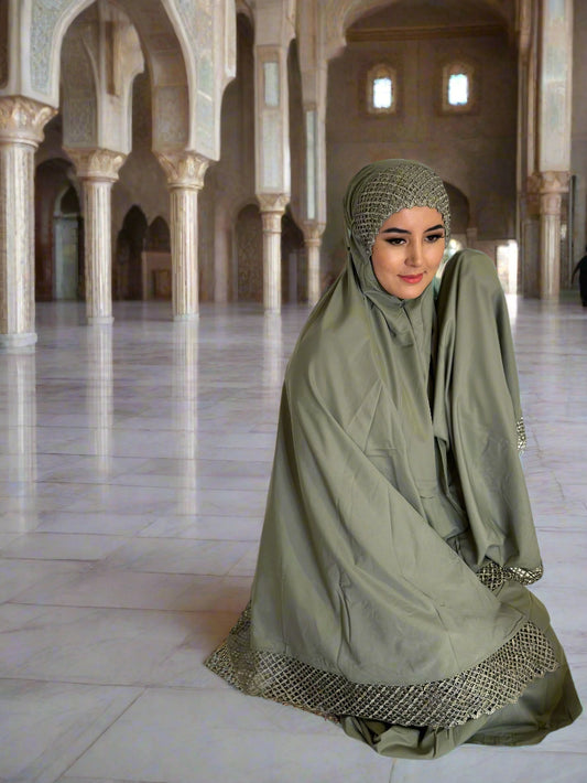 prayer wear- sage green